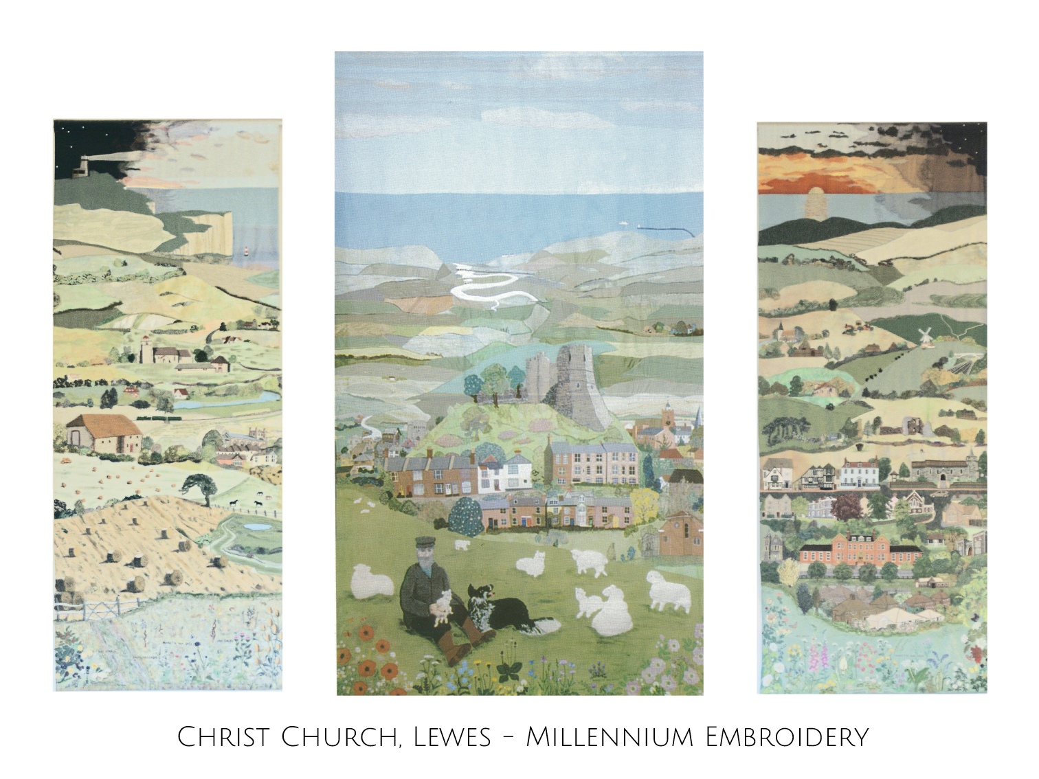 Embroidery Christ Church Lewes